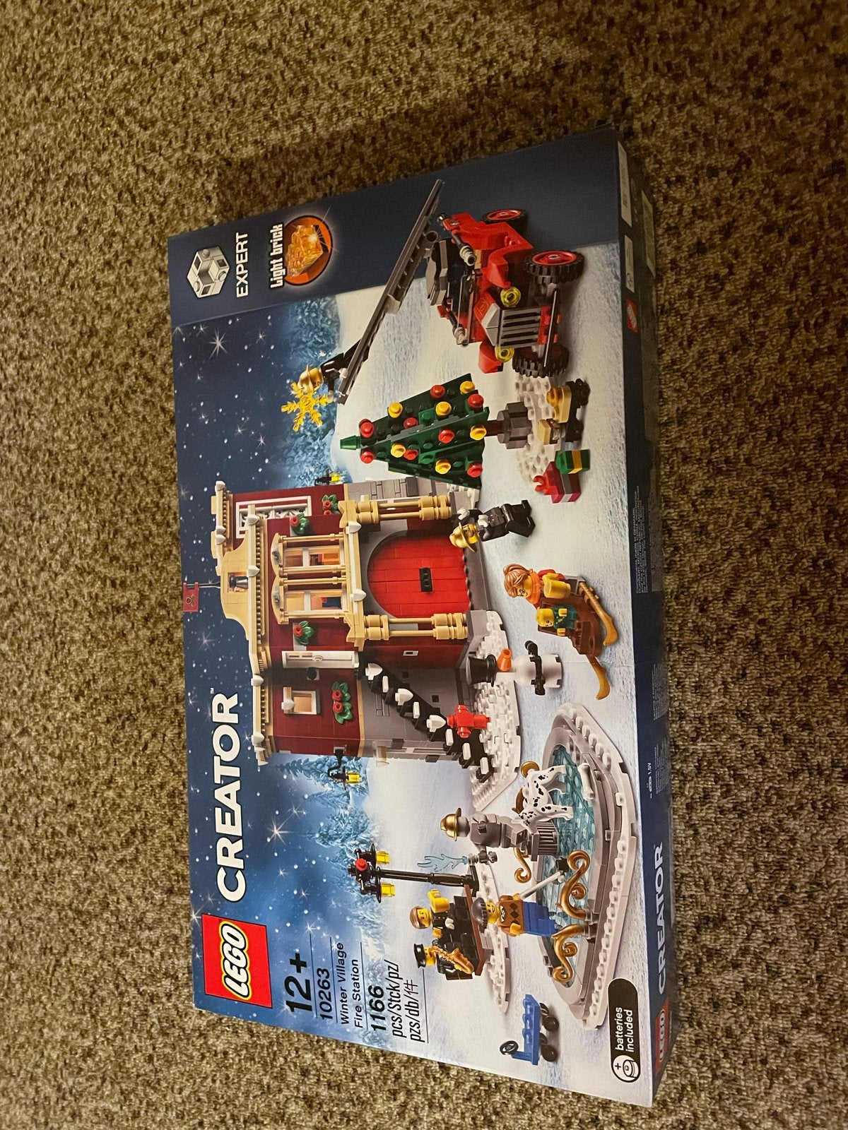 LEGO Creator Expert 10263 Winter Village Brandweerkazerne, Lego, Nieuw, Ophalen of Verzenden, Ongeopend/sealed