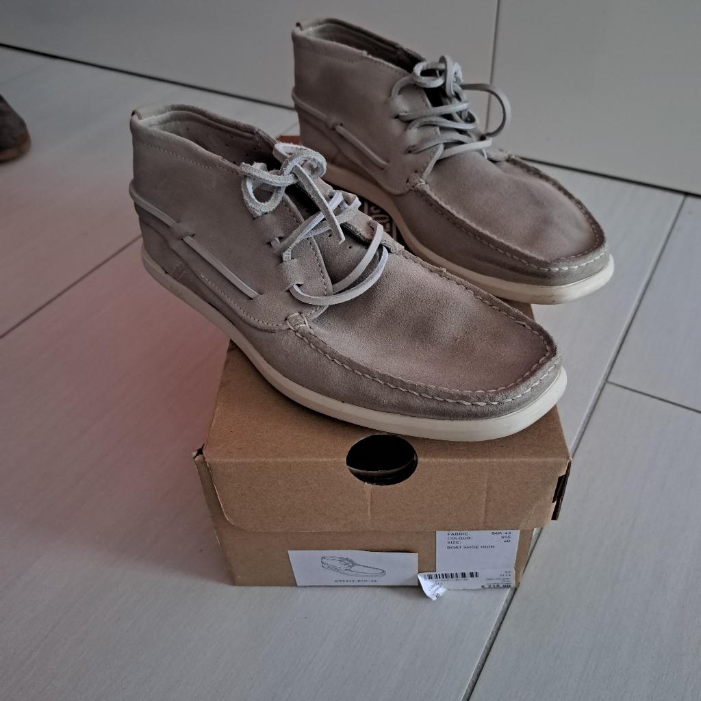 Boat shoe high beige mt 40 merk NDC, euro 25,00, Kleding | Dames, Schoenen, Ophalen, Beige, Lage of Enkellaarzen, Zo goed als nieuw
