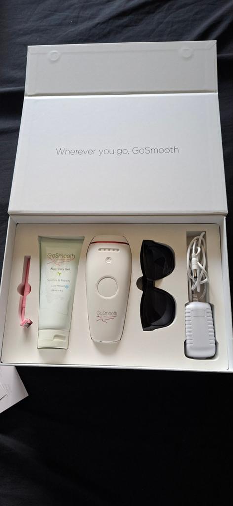 GoSmooth IPL Ontharingsapparaat - Classic Kit, Ophalen of Verzenden, Zo goed als nieuw, Scheren en Epileren