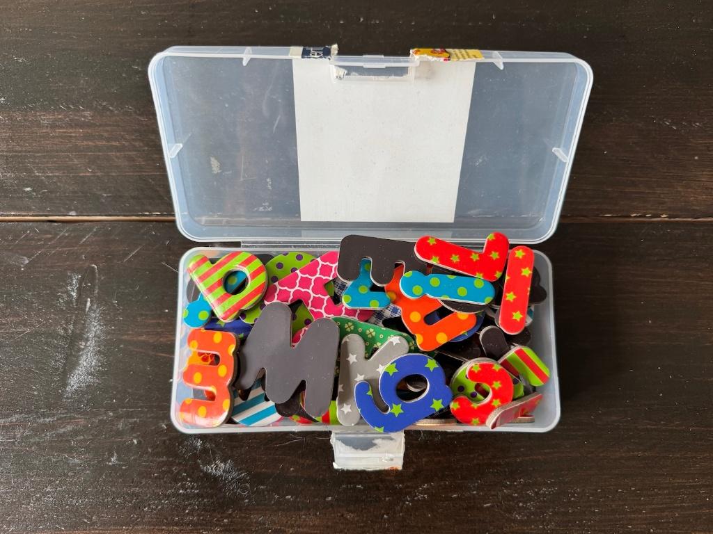 Magnetische letters, Ophalen, Gebruikt, Taal en Lezen