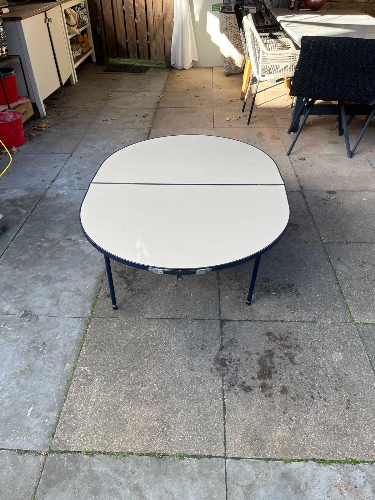 Opvouwbare tafel 90x120 cm, Ophalen, Gebruikt, Rechthoekig