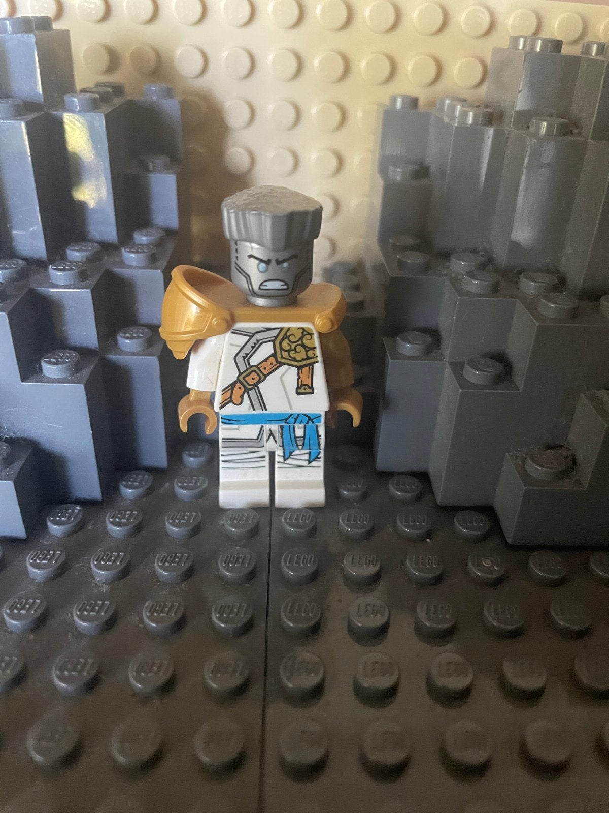 Lego ninjago hero zane minifigure/poppetje, Ophalen of Verzenden, Zo goed als nieuw
