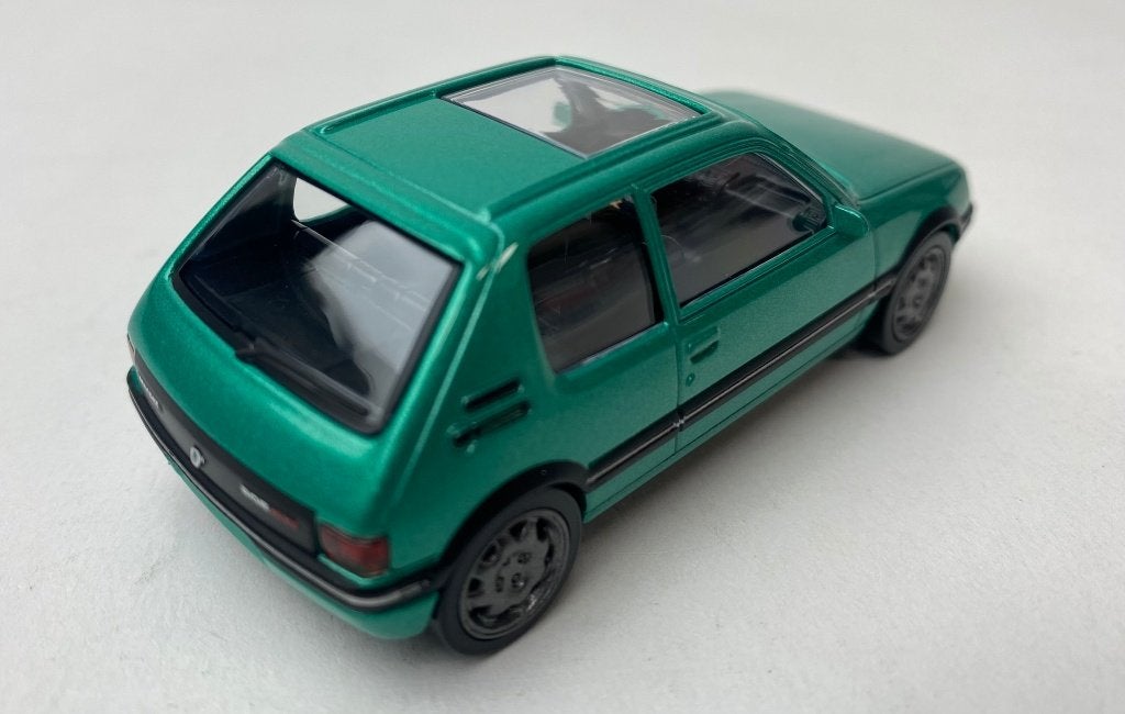 Norev 1:43 Peugeot 205 GTi 1992 Green metallic  Jet-car, -, Nieuw, Norev, Ophalen of Verzenden