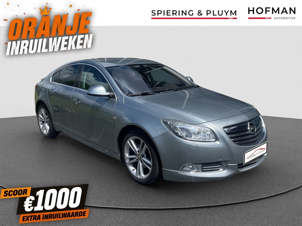 Opel Insignia 1.4 Turbo EcoFLEX Sport | leder | climate | pd, Auto's, Voorwielaandrijving, Euro 5, 730 kg, 4 cilinders