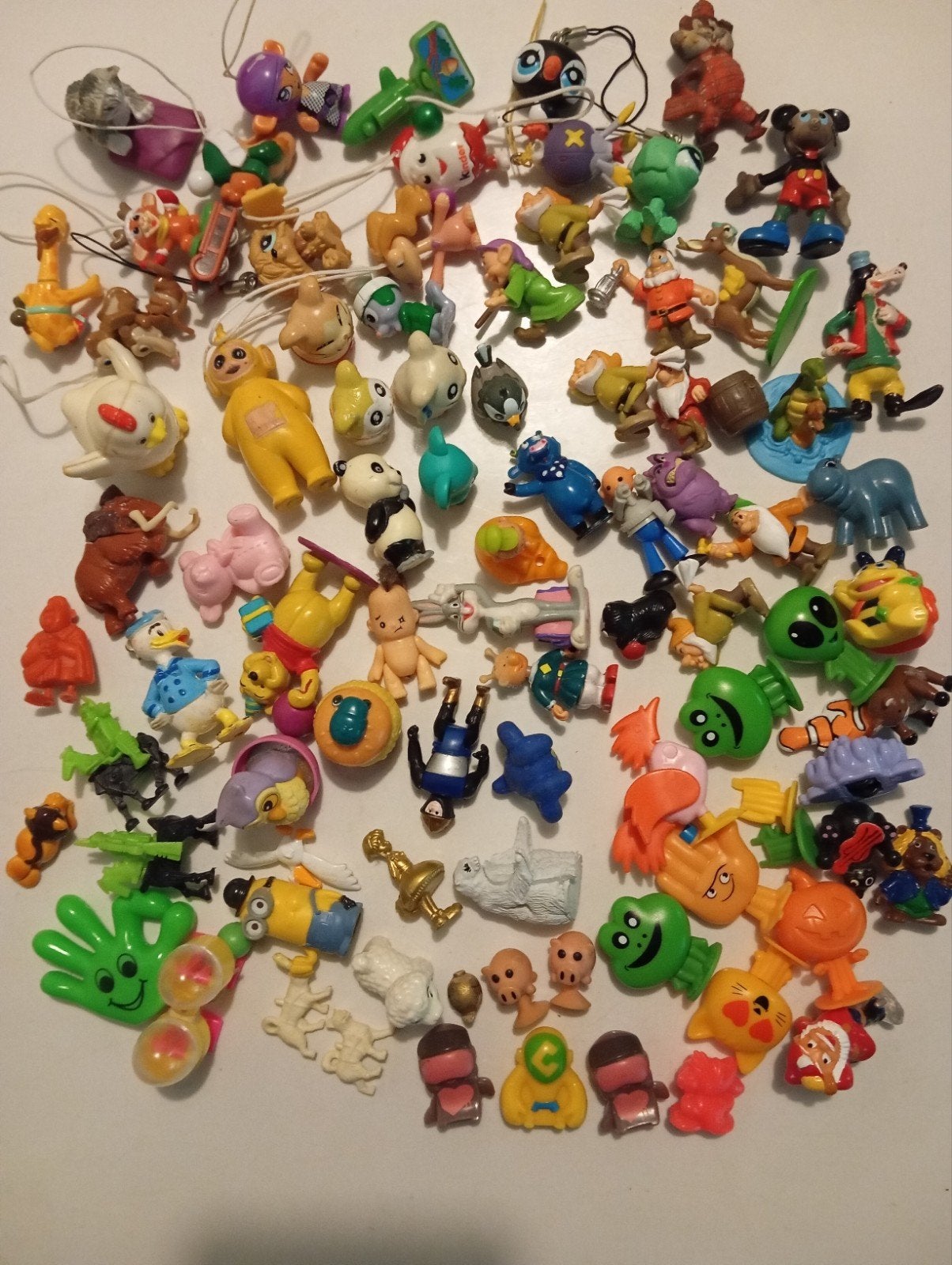 vintage poppetjes en figuurtjes uit versch. acties, Ophalen of Verzenden