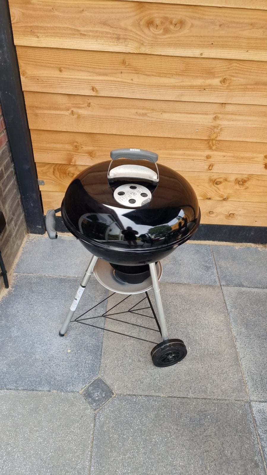 BBQ weber, Tuin en Terras, Houtskoolbarbecues, Ophalen, Zo goed als nieuw