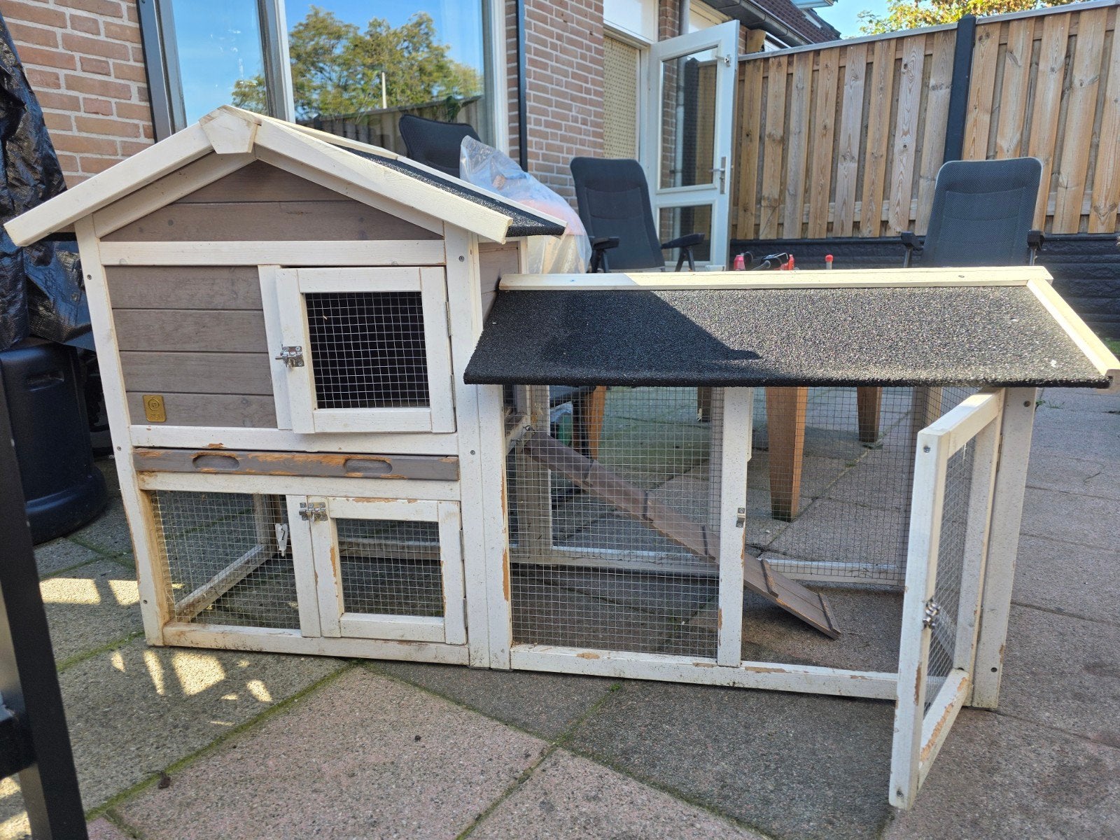 Konijnen hok, Dieren en Toebehoren, Ophalen, Gebruikt, Hok