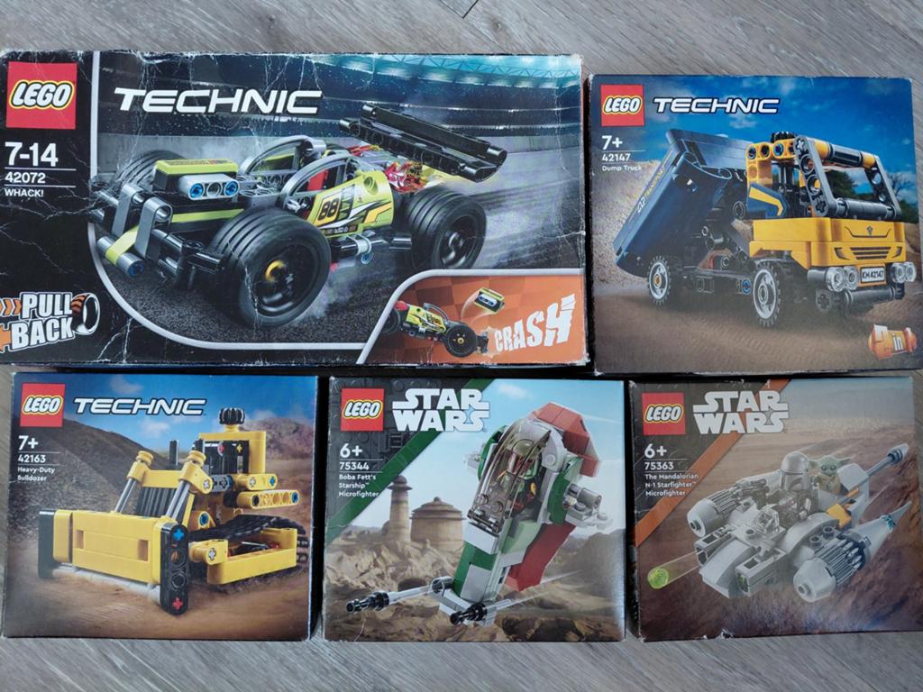 Heel veel LEGO complete sets klein en groot, Lego, Ophalen of Verzenden, Technic, Complete set