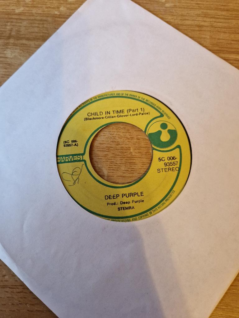 Deep Purple - Child in Time (pt 1 en 2), Ophalen of Verzenden, Gebruikt