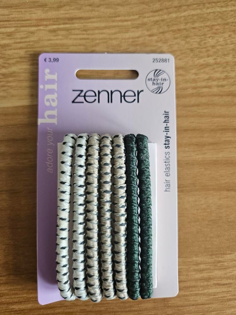 Nieuwe Zenner haarelastiekjes, Sieraden, Tassen en Uiterlijk, Uiterlijk | Haarverzorging, Nieuw, Overige typen, Ophalen of Verzenden