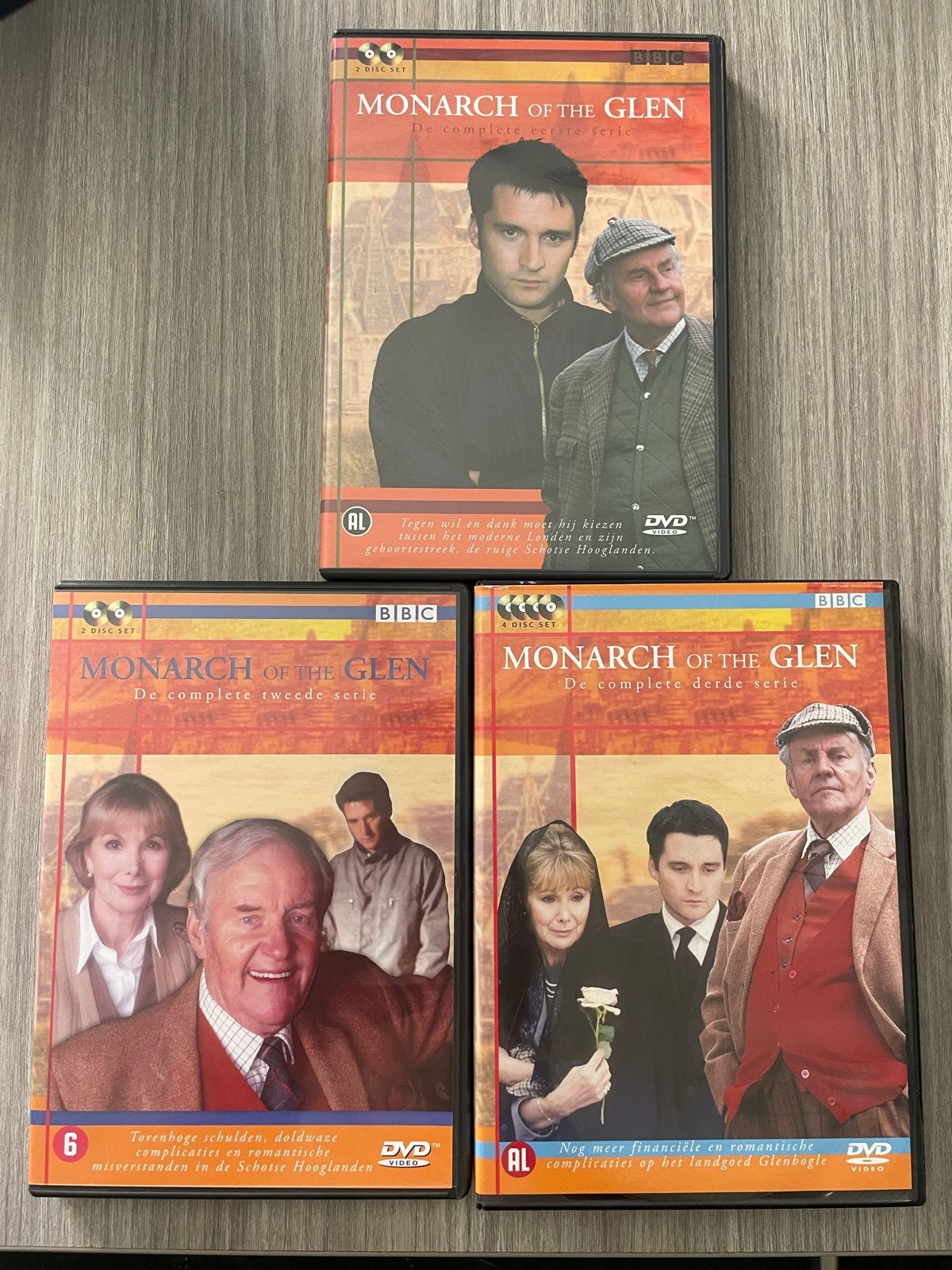 Monarch of the Glen - Complete Serie 1, 2 & 3 (DVD), Cd's en Dvd's, Seizoen 1, Nederlands, Drama, Ophalen of Verzenden