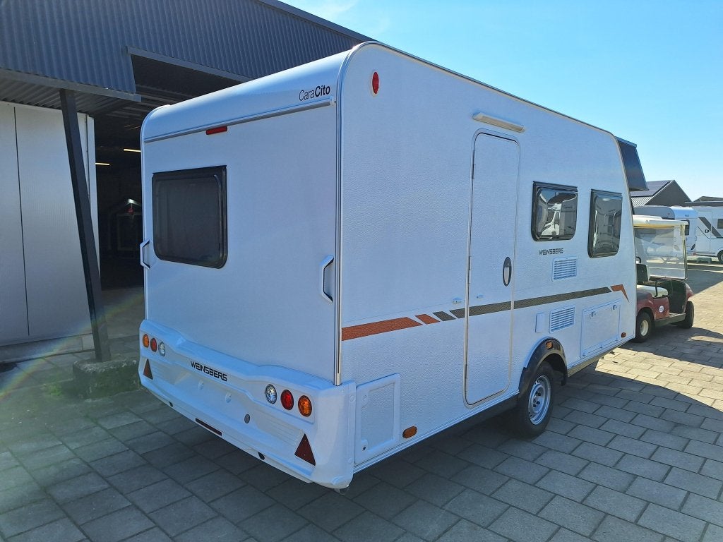 Weinsberg CaraCito 390 QD NIEUW 2026 MODEL, Overige merken, Dwarsbed, Bedrijf, Treinzit