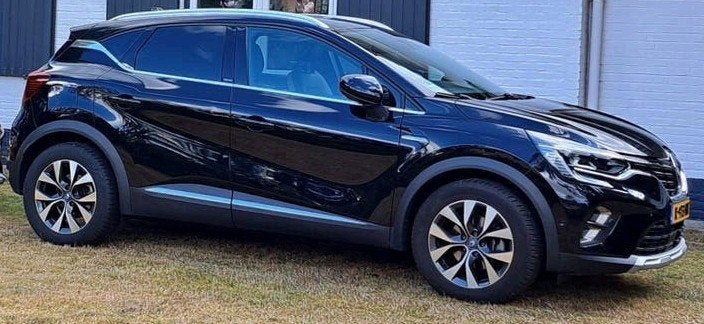 Renault Captur E-tech Plug-in Hybrid 160pk Aut 2020 Zwart, Stof, 4 cilinders, Zwart, Grijs