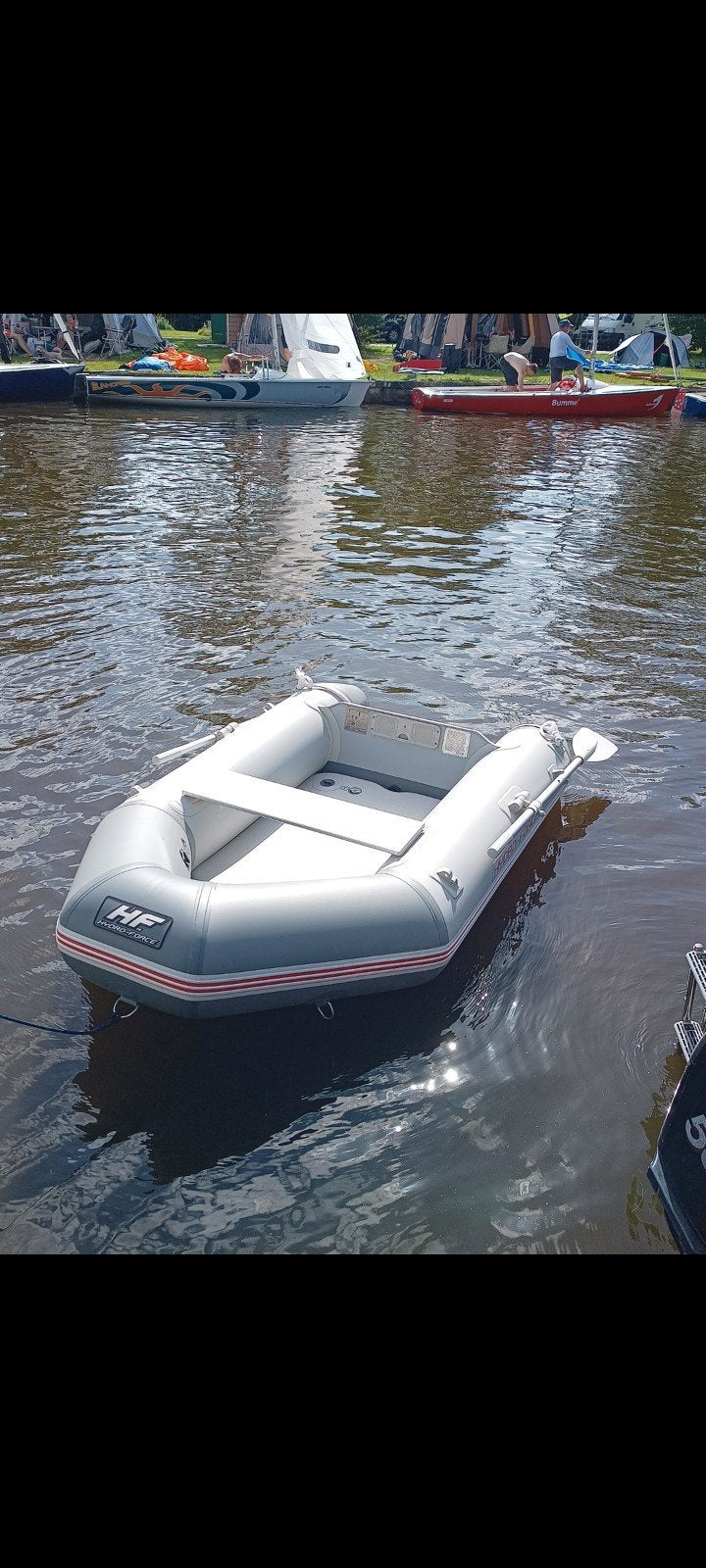 Opblaasboot HF Hydro-Force, Ophalen, Zo goed als nieuw