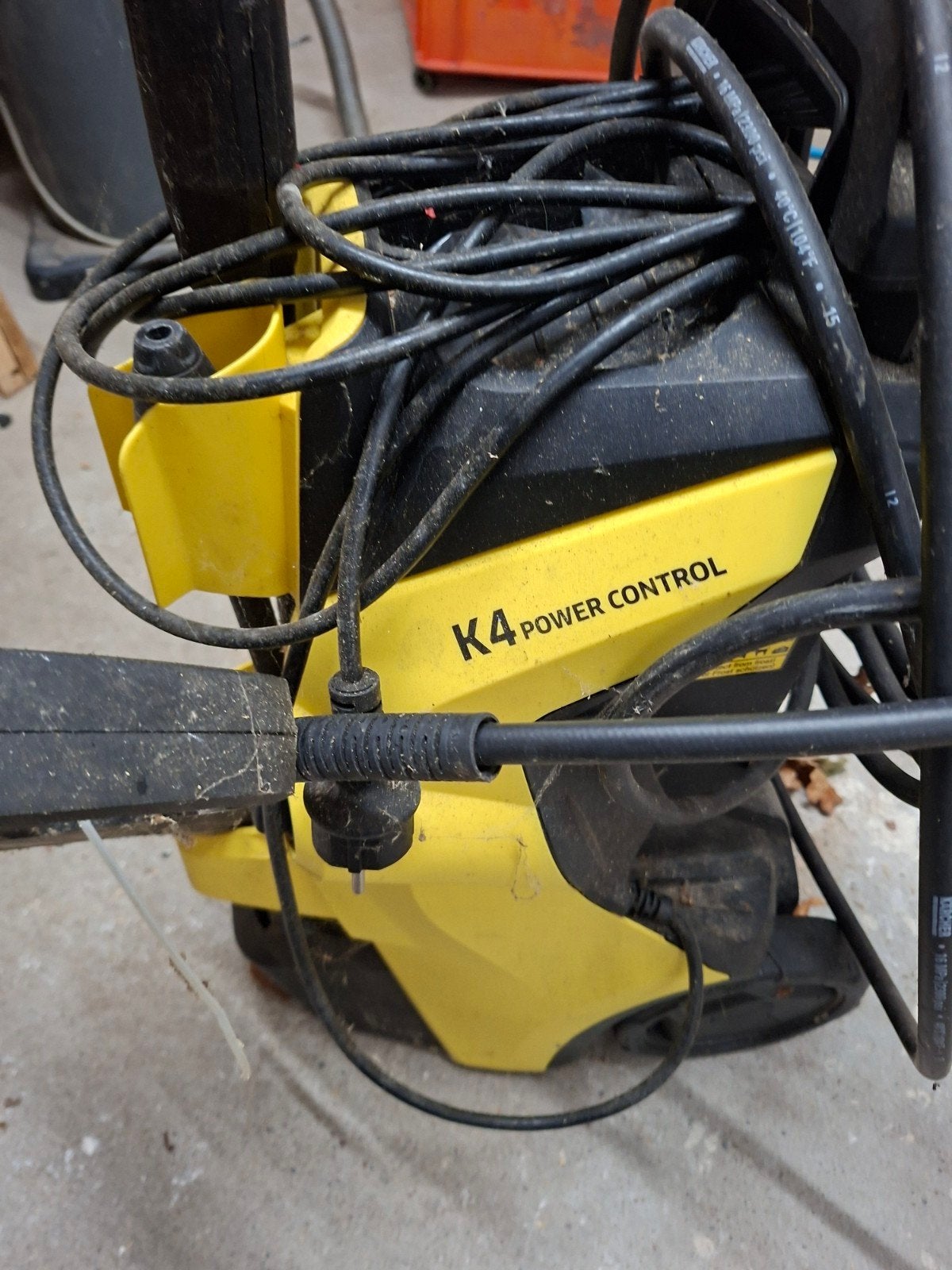 Kärcher K4 Power Control hogedrukreiniger, Ophalen of Verzenden, Gebruikt, Elektrisch, Kärcher