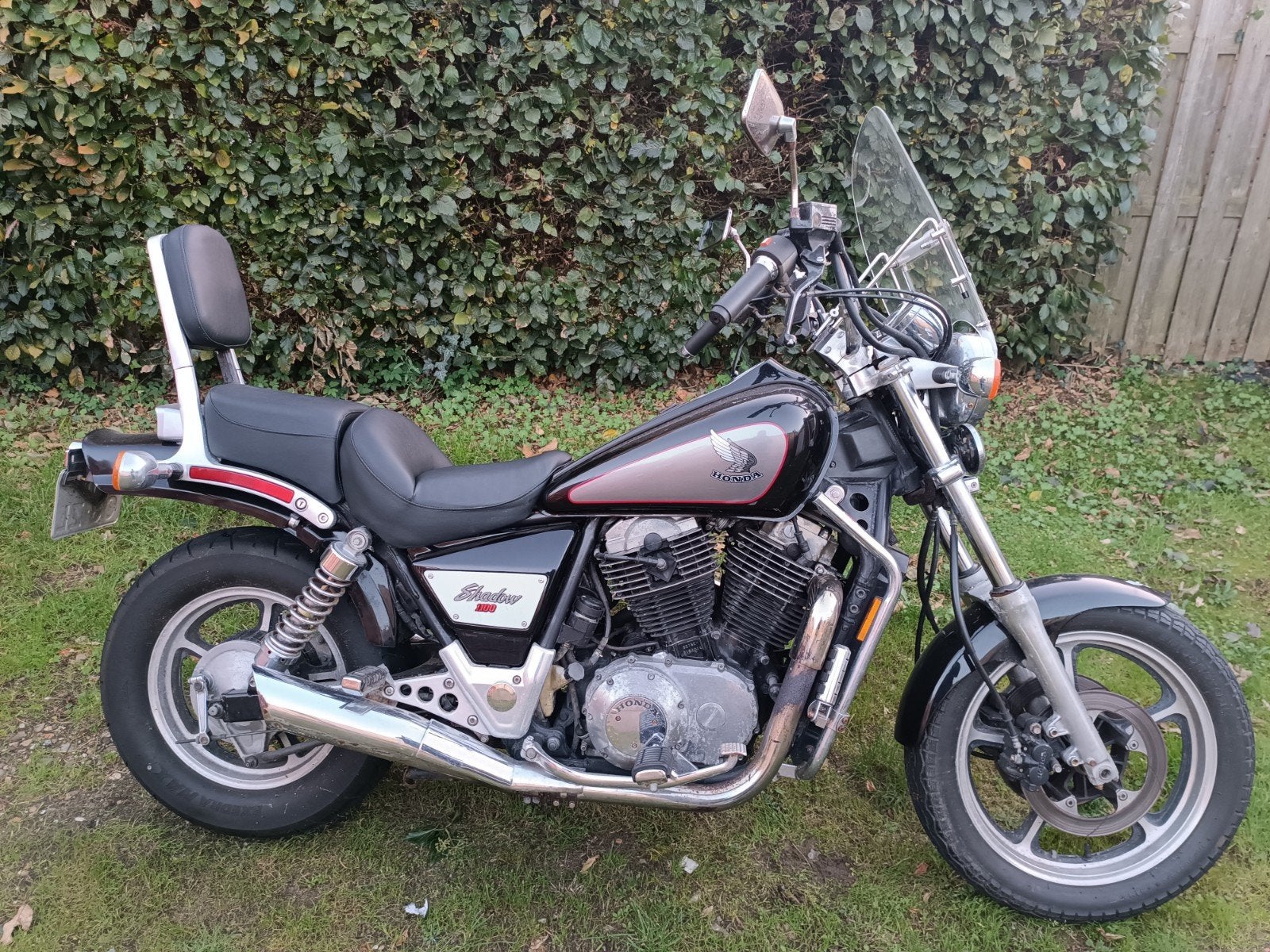 Honda Shadow VT 1100 C Oldtimer - Klassieke Chopper, Motoren, 2 cilinders, Chopper, Gebruikt, Particulier