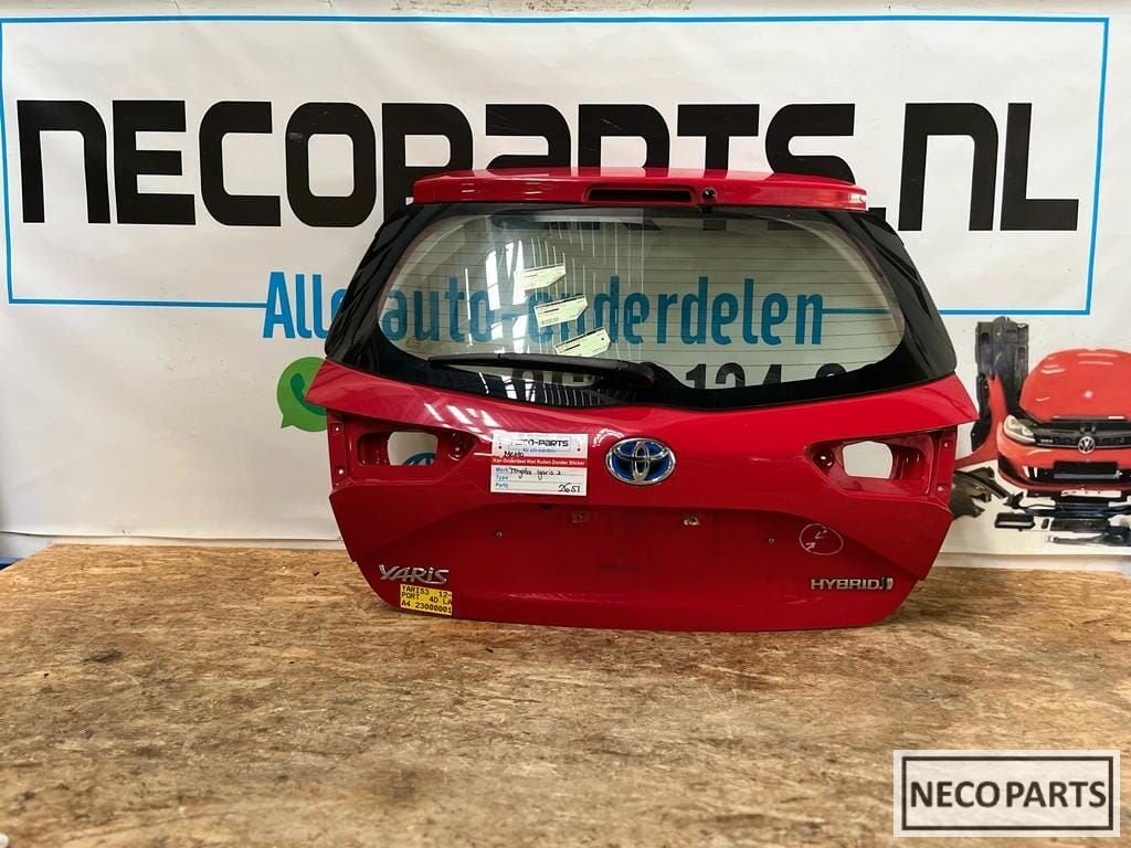 TOYOTA YARIS 3 ACHTERKLEP ORIGINEEL ALLES LEVERBAAR !!!, Gebruikt, -, Ophalen of Verzenden, Toyota