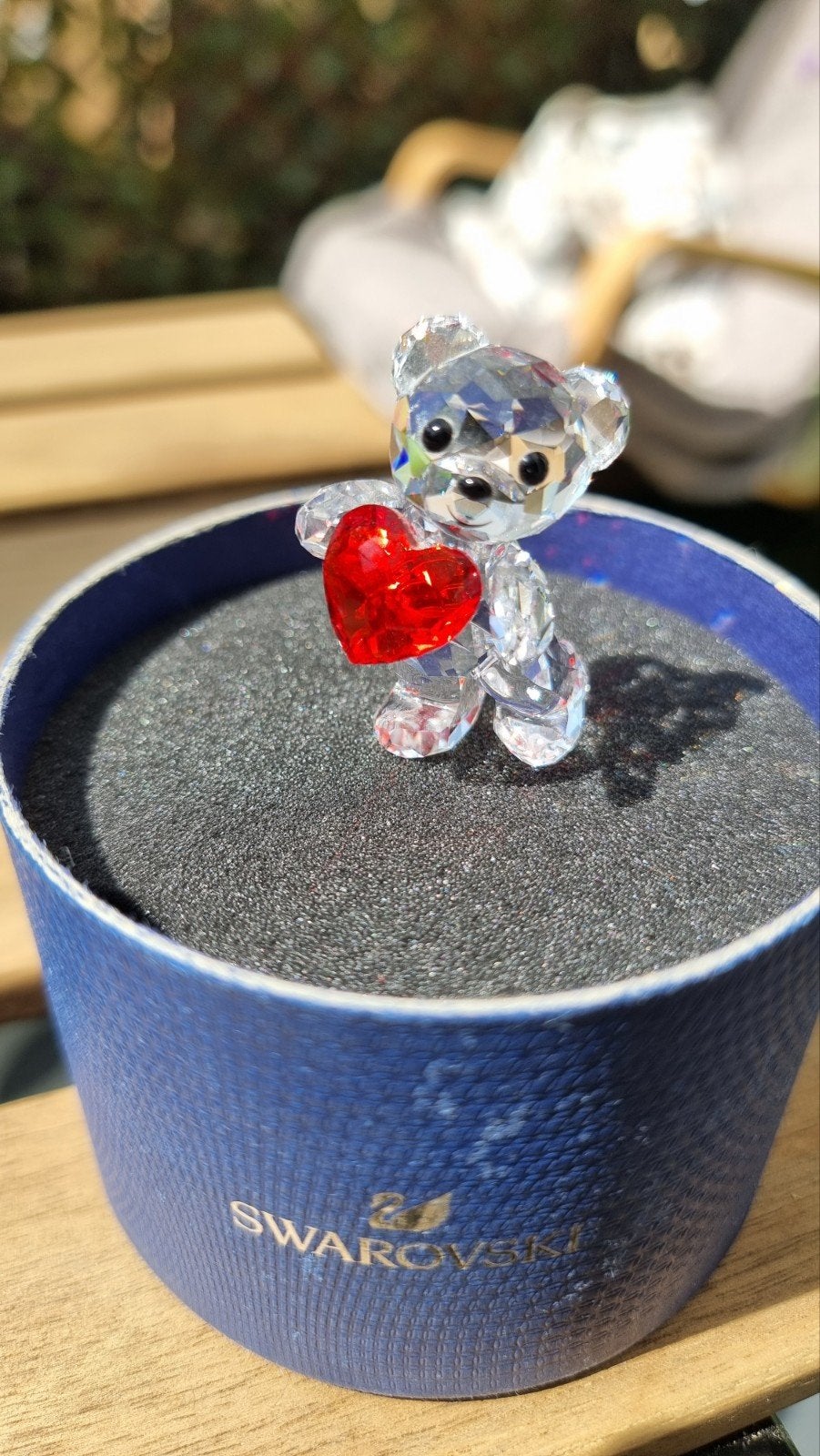 Swarovski Kris Beer - A Heart For You - Kristal, Ophalen of Verzenden, Zo goed als nieuw, Figuurtje