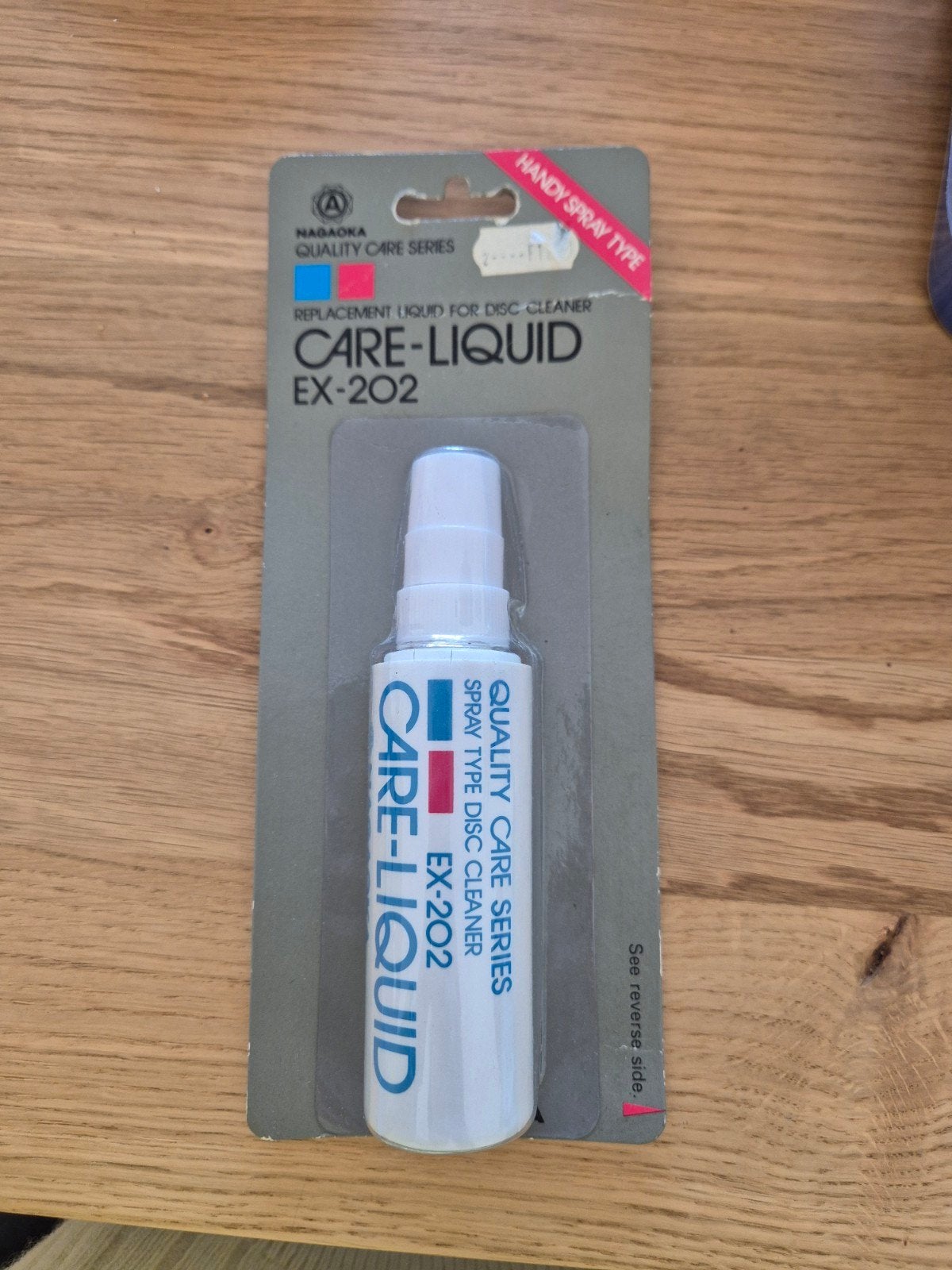 Vintage Nagaoka Care-Liquid EX-202 Disc Cleaner Spray, Ophalen of Verzenden, Nieuw