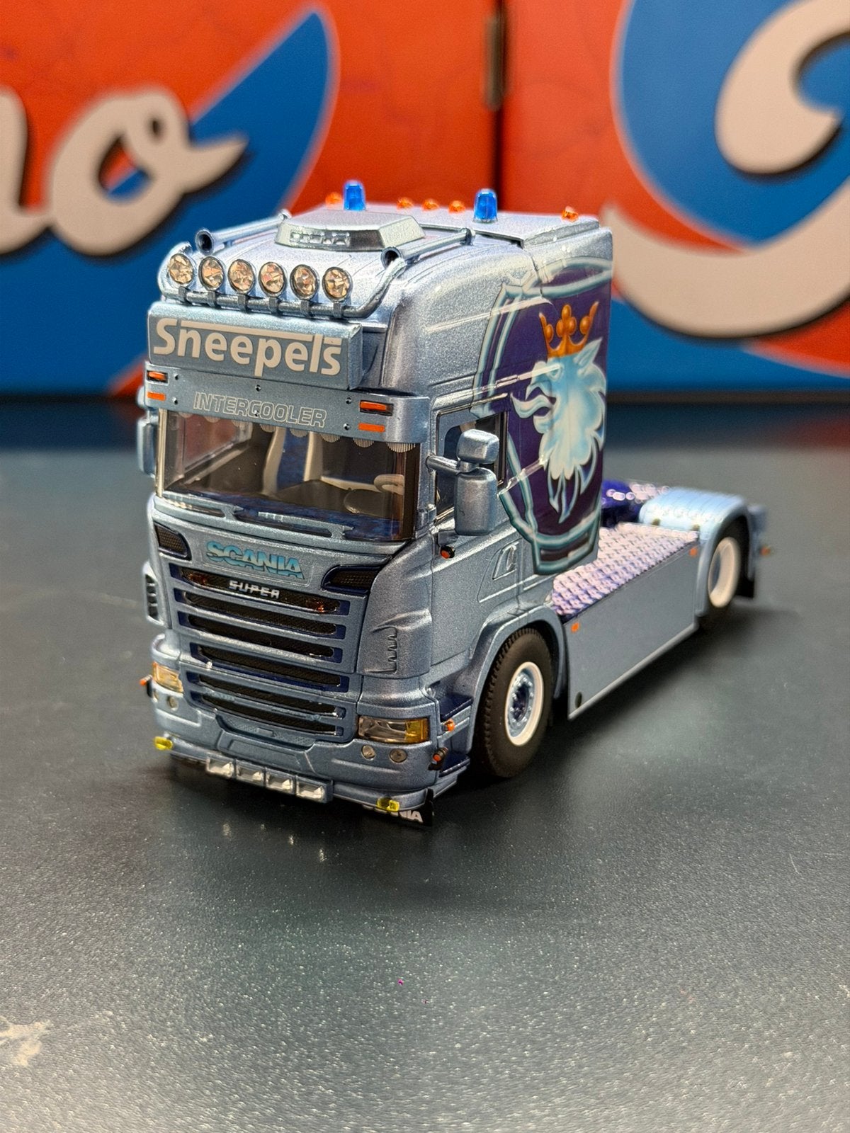 WSI Scania Sneepels, Ophalen of Verzenden, Zo goed als nieuw, Auto, Wsi