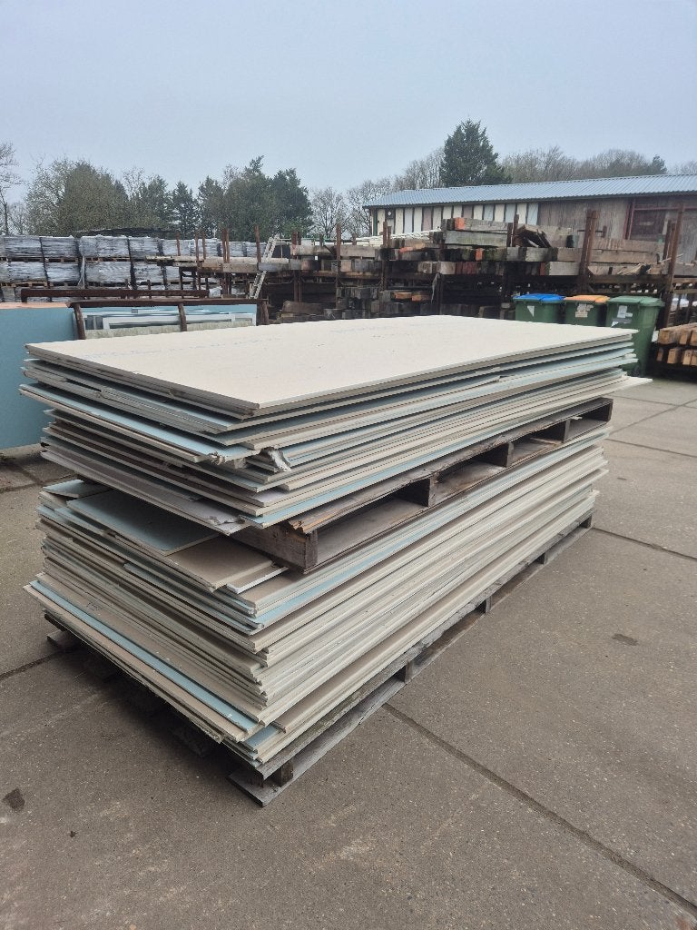 Gyproc gipsplaten - 2600x1200x12,5 mm, Ophalen, Overige materialen, Gebruikt, -