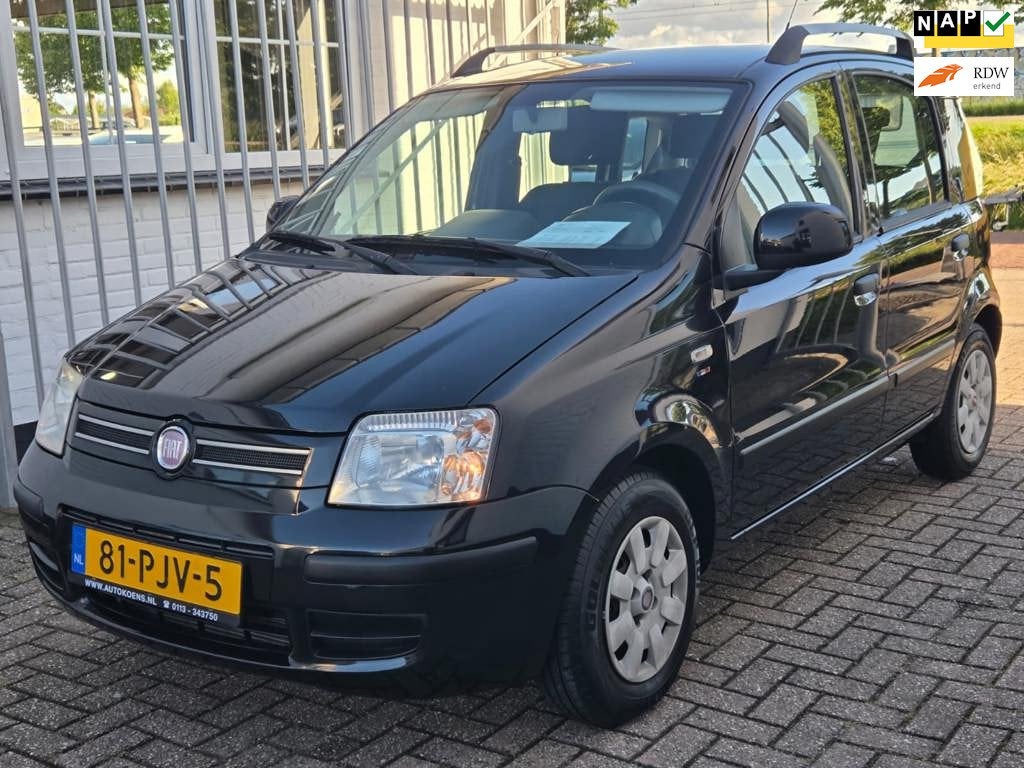 Fiat Panda 1.2 Edizione Cool 2011|NL AUTO | Nette staat, Auto's, Euro 5, Gebruikt, 1242 cc, Zwart