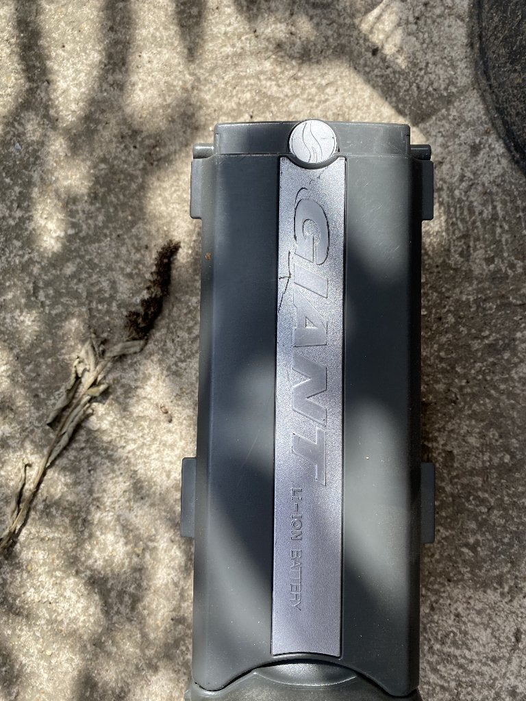 2x Giant elektrische fietsaccu, Fietsen en Brommers, Ophalen of Verzenden, Gebruikt