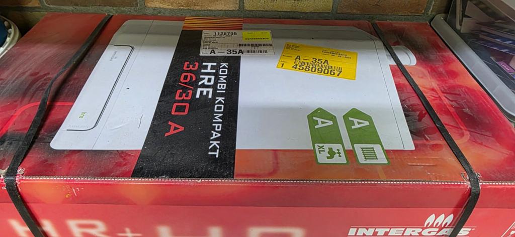 Intergas hre 36/30A cv kachel, Huis en Inrichting, Kachels, Ophalen, Nieuw, Elektrisch, Overige soorten