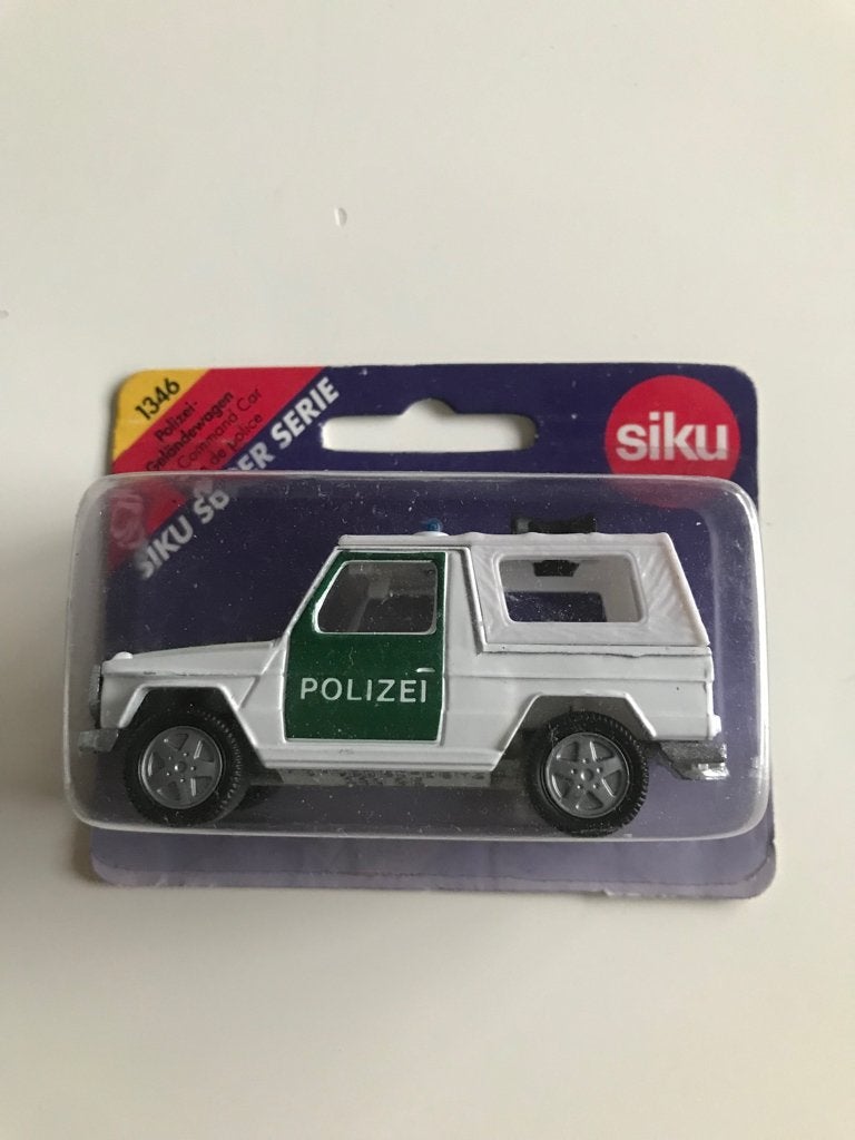 SIKU Mercedes 280GE “Polizei”, Ophalen of Verzenden, Zo goed als nieuw, Auto