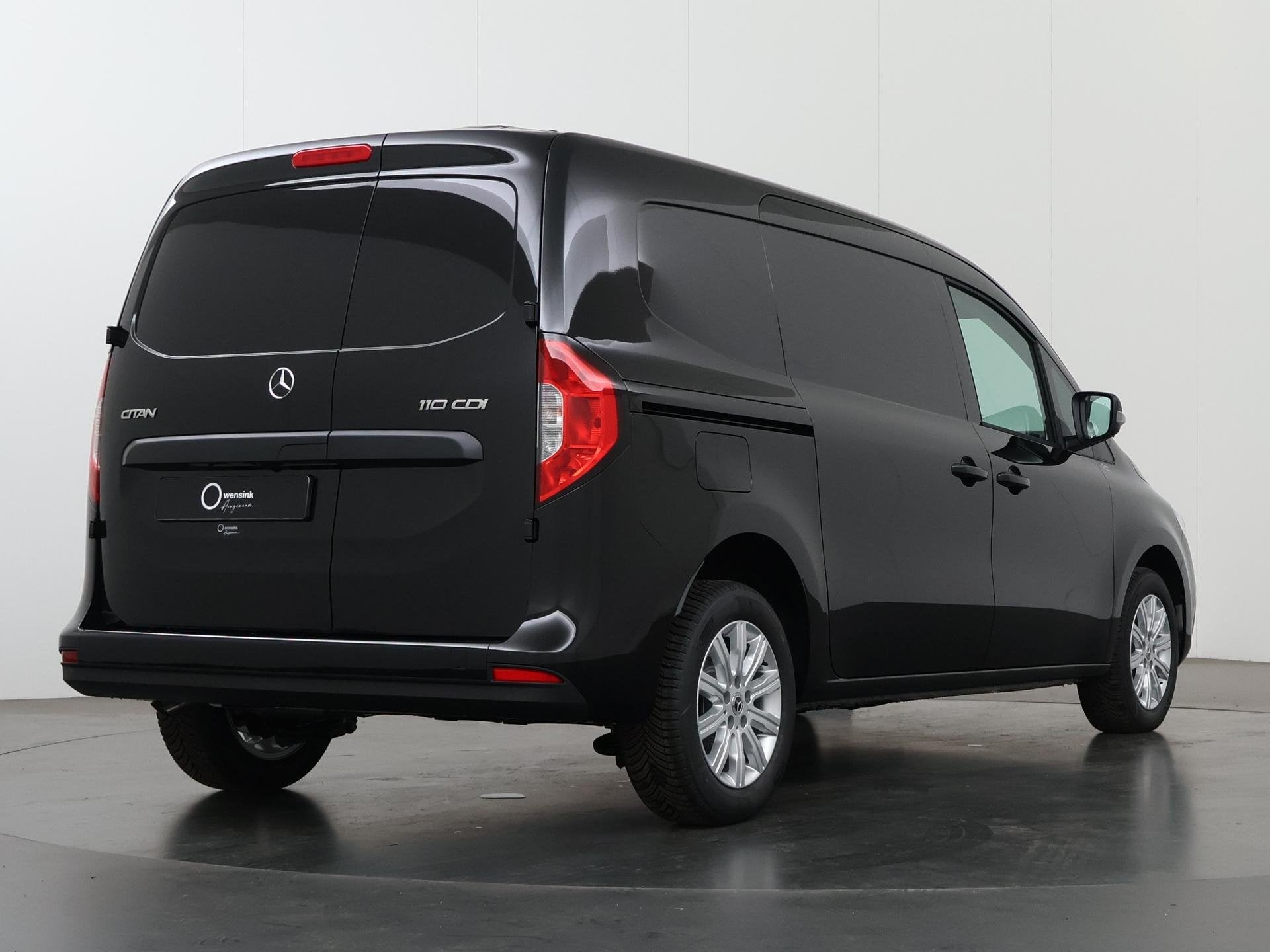Mercedes-Benz Citan 110 CDI GB L2 PRO | Automaat | Achteruit, Auto's, Bestelauto's, Lane Keeping Assist, Zwart, Mercedes-Benz