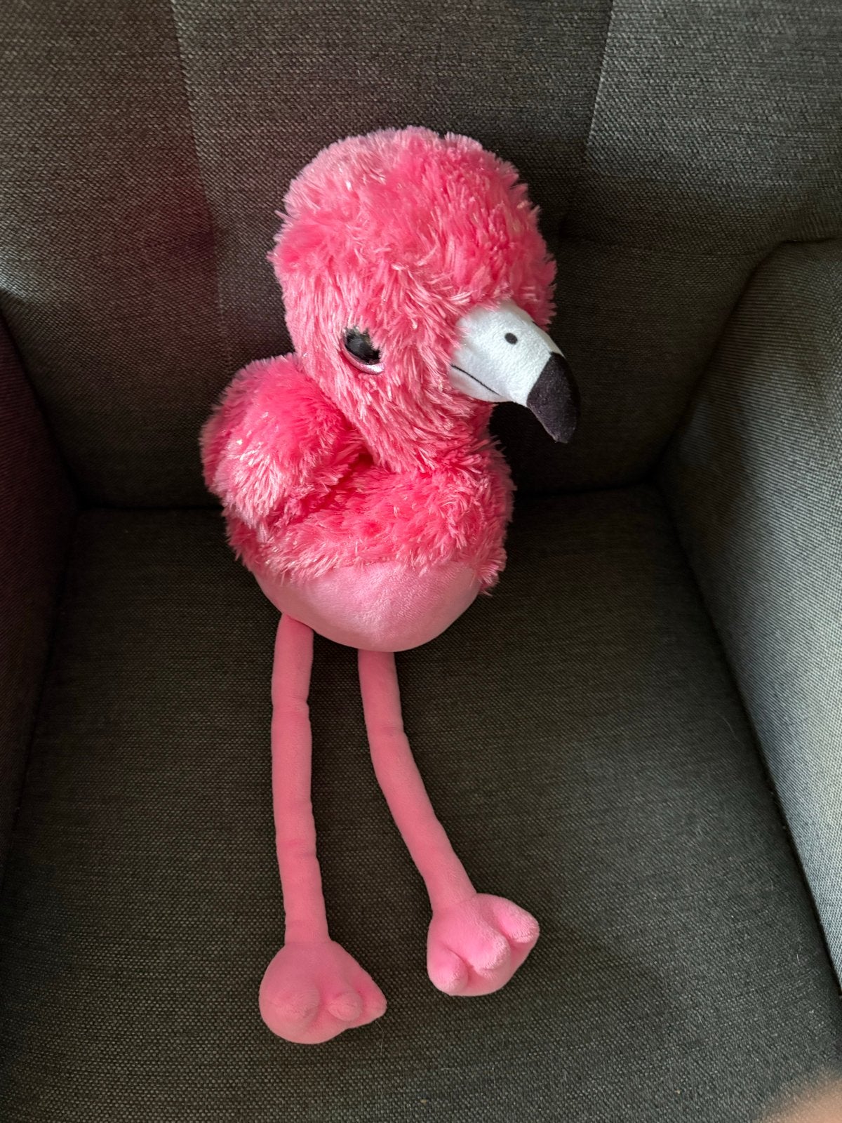 Roze Flamingo Knuffel - Zo goed als nieuw, Kinderen en Baby's, Ophalen of Verzenden, Zo goed als nieuw, Roze, Overige typen