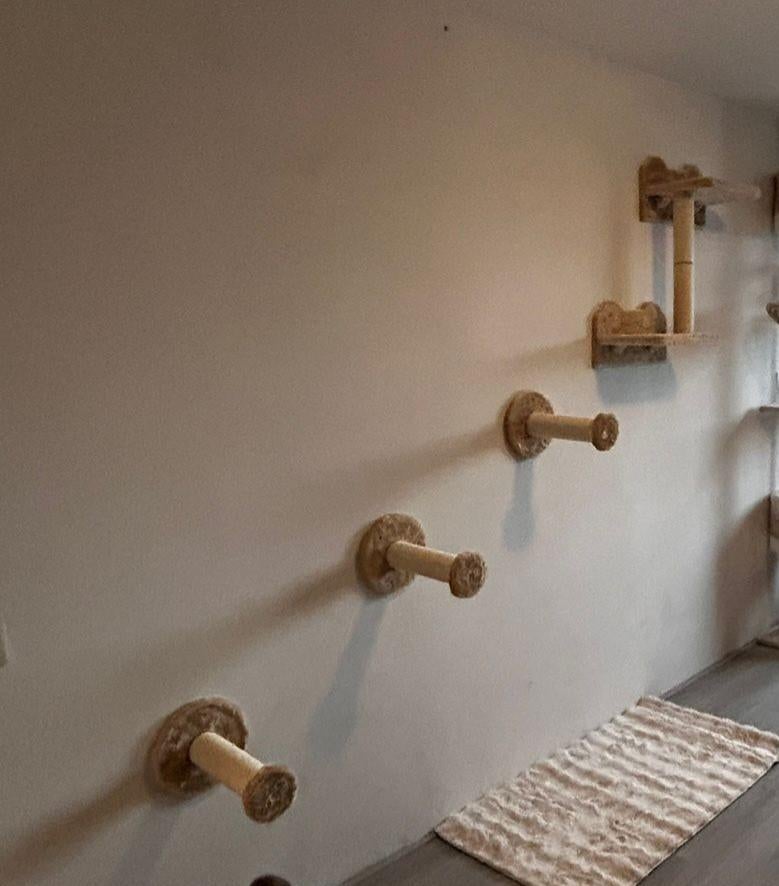 Kattenklimset 4 delig, Dieren en Toebehoren, Kattenspeelgoed, Ophalen of Verzenden, Nieuw