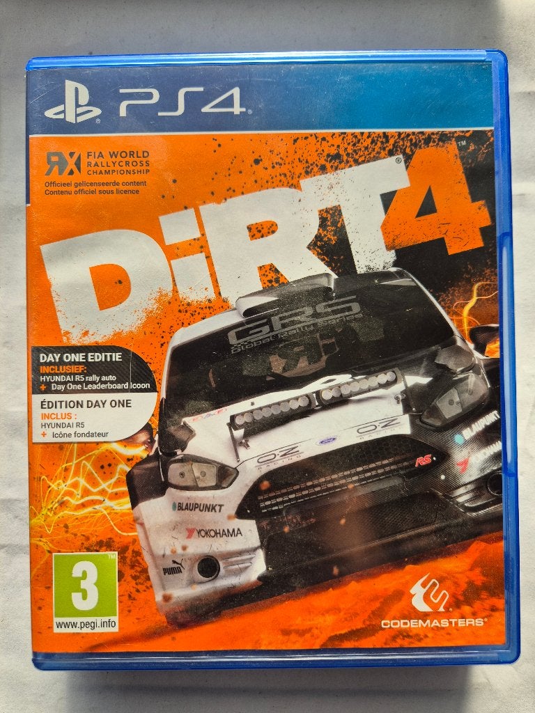 DIRT 4, Spelcomputers en Games, Gebruikt, 1 speler, Racen en Vliegen, Ophalen of Verzenden