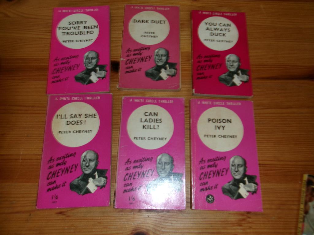 Peter Cheyney 29x, Boeken, Ophalen of Verzenden, Gelezen