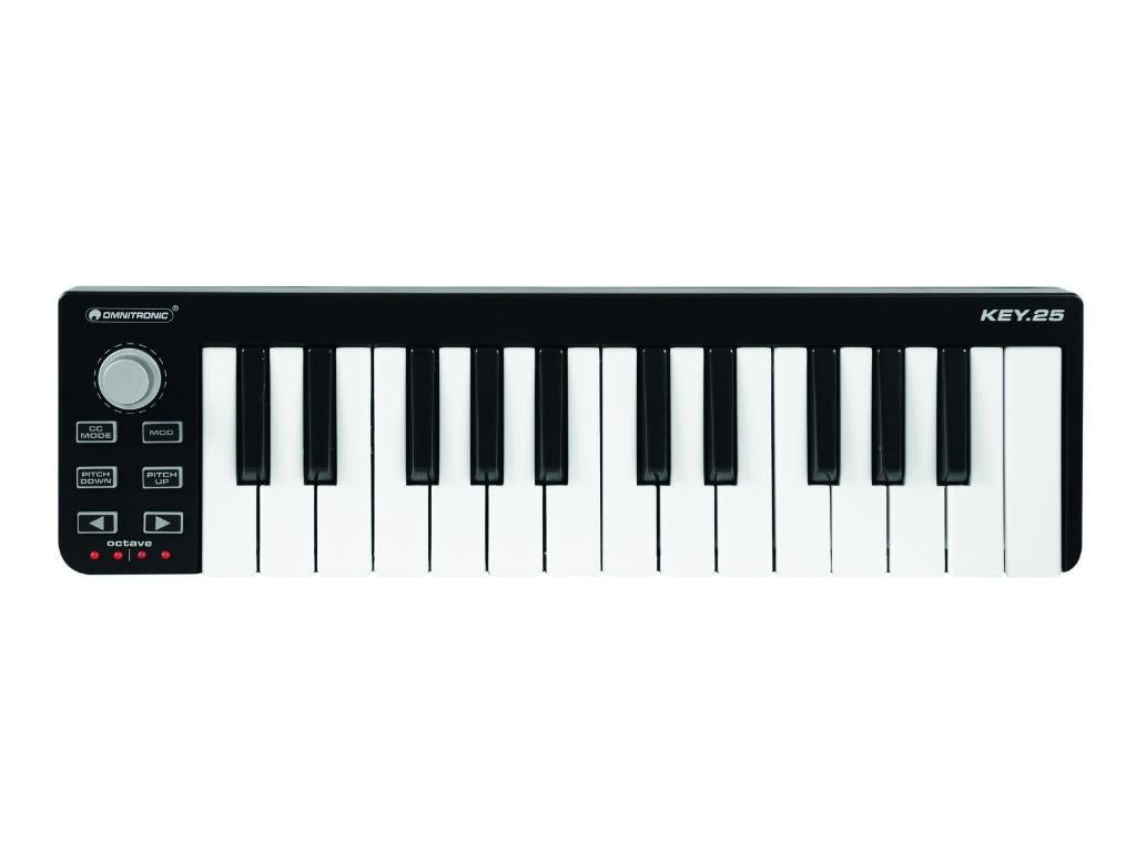 OMNITRONIC KEY-25 MIDI Controller, Muziek en Instrumenten, ., Nieuw, Ophalen of Verzenden, .