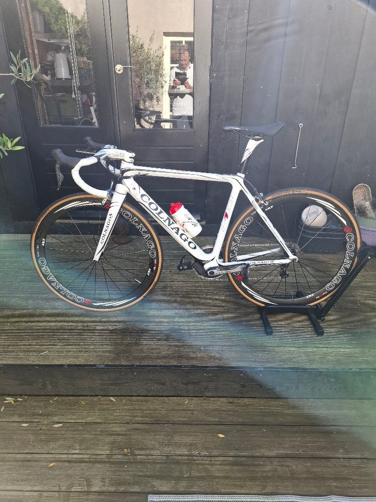 Colnago racefiets met Dura-Ace afmontage, 28 inch, Gebruikt, Carbon, 15 tot 20 versnellingen