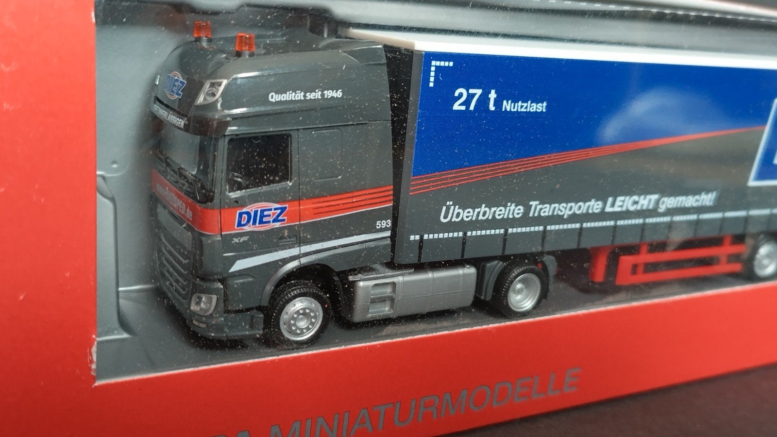 Daf XF Super Space Cab Diez 1:87 Herpa Pol, Verzenden, Nieuw, ., .