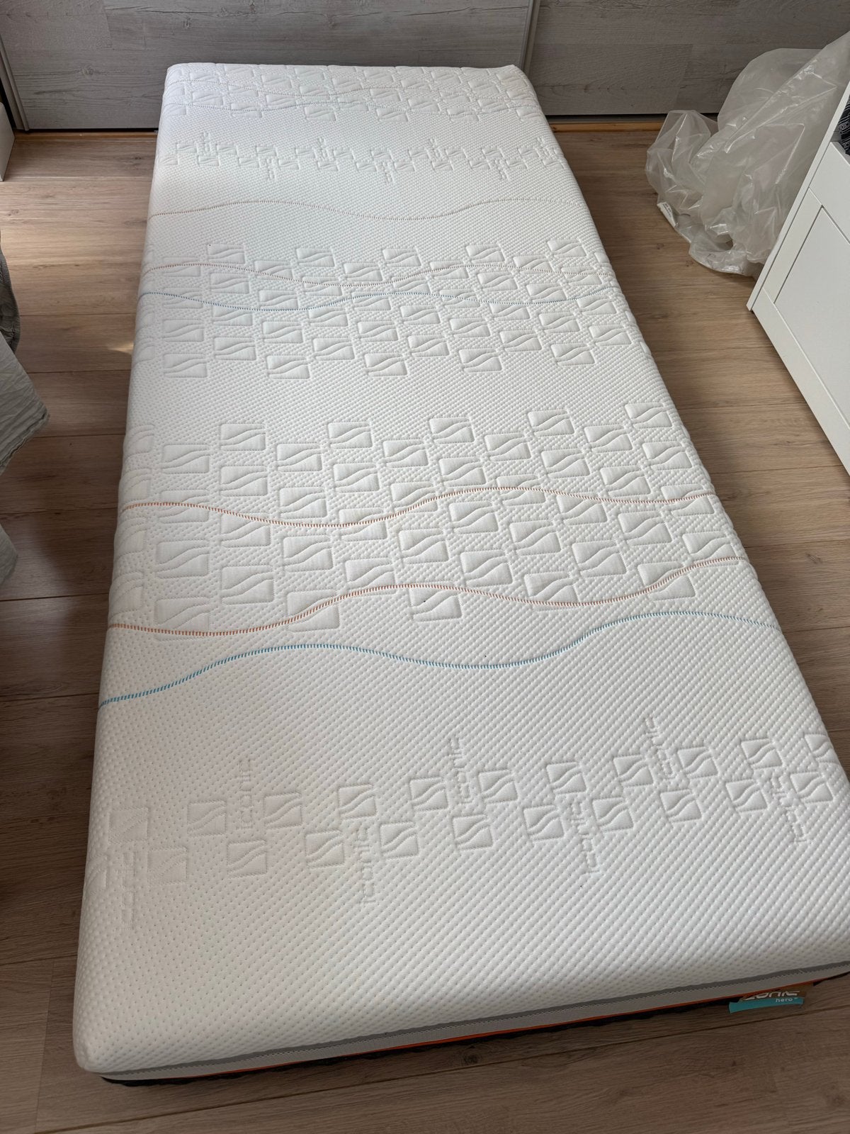 M line Iconic Hero 5 - Z.G.A.N. 90 x 210 M-line Matras, 90 cm, Eenpersoons, 210 cm, Ophalen of Verzenden
