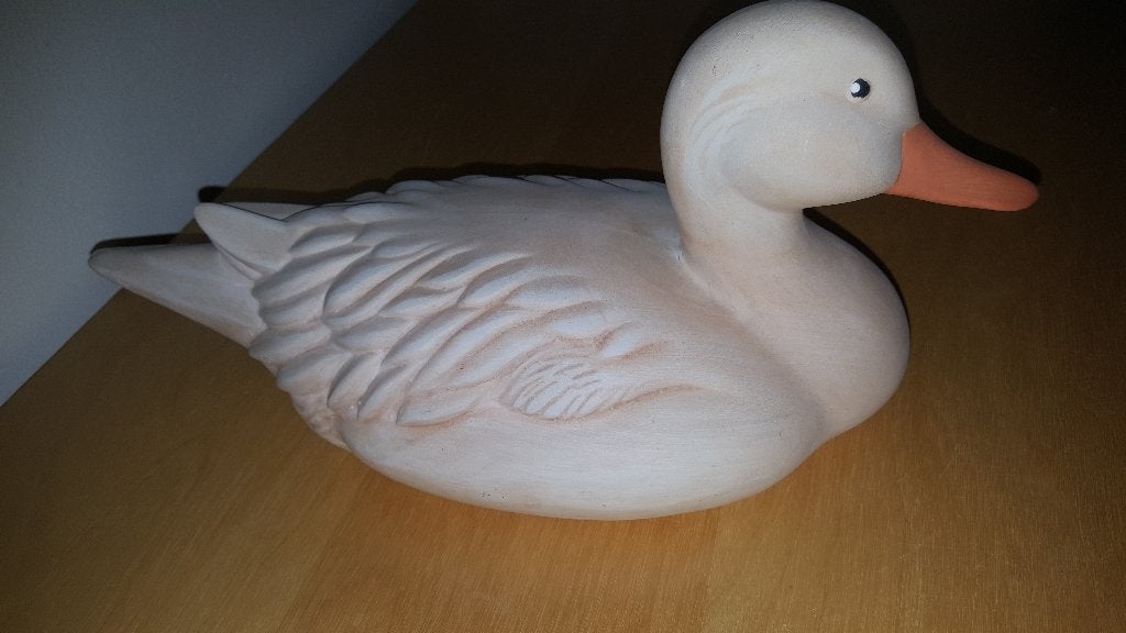 Te koop decoratie eend, Ophalen, Zo goed als nieuw