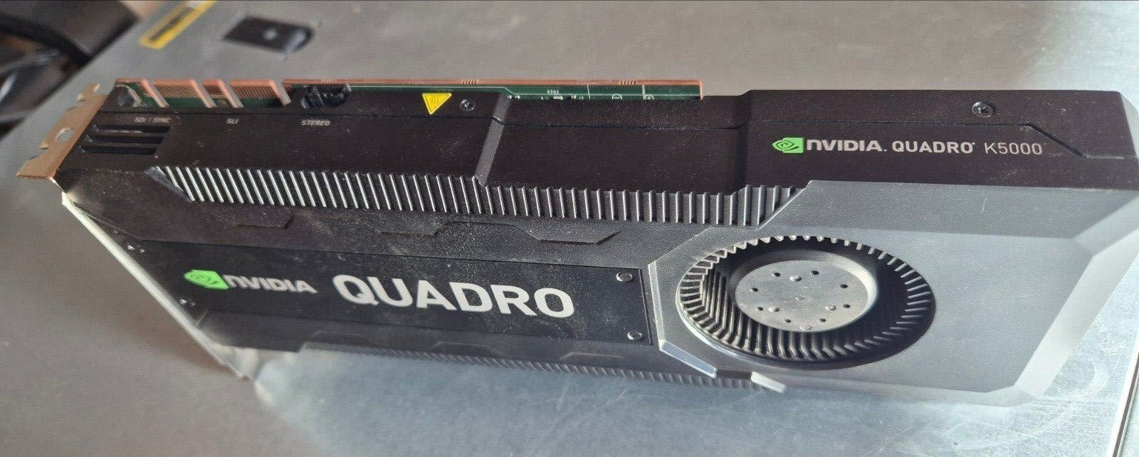Nvidia Quadro K5000 4Gb, Computers en Software, PCI-Express 3, Gebruikt, DVI, Ophalen of Verzenden
