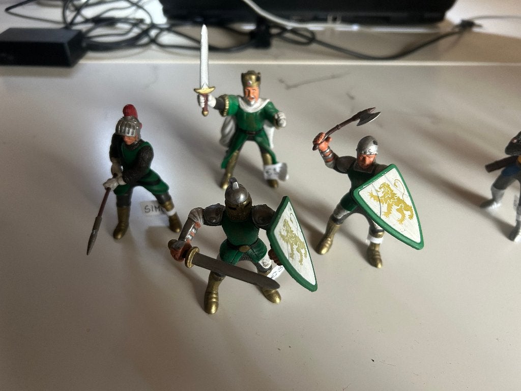 Ridders van Simba vergelijkbaar Papo, Ophalen of Verzenden, Gebruikt