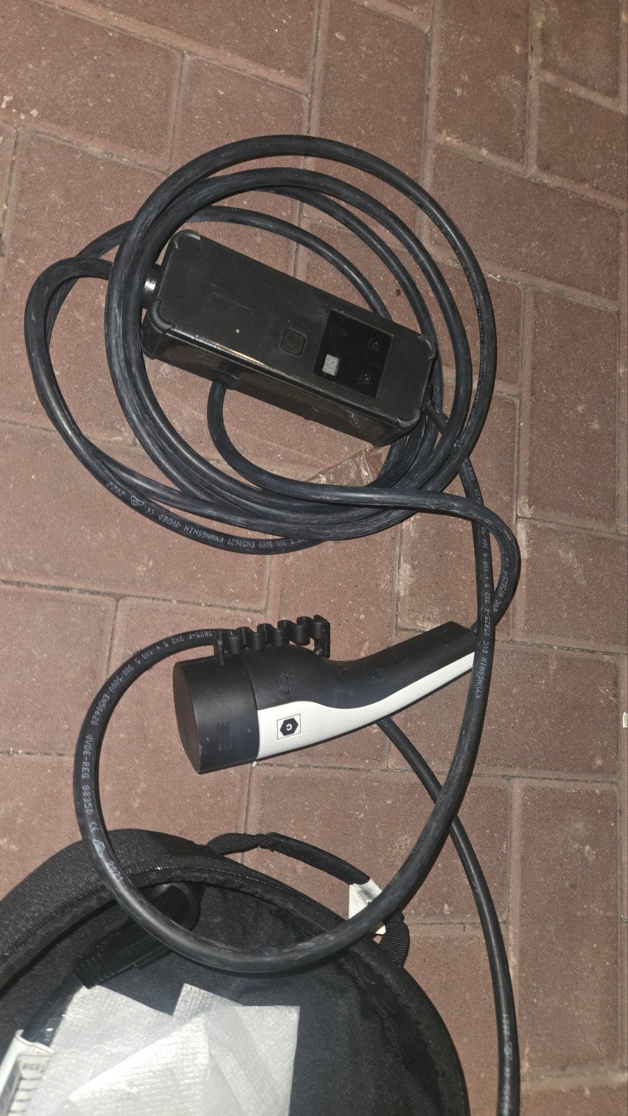 Kia laadkabel met opbergtas, Ophalen of Verzenden, Zo goed als nieuw