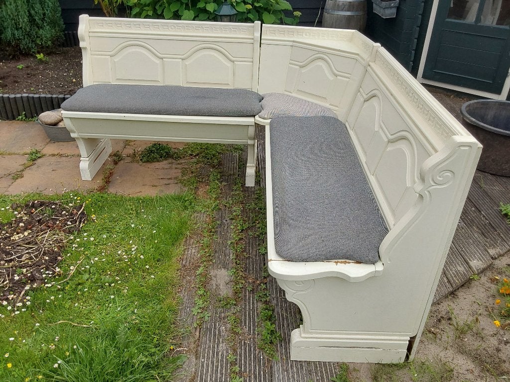 Oostenrijkse hoekbank, Huis en Inrichting, Ophalen, Gebruikt, Hout
