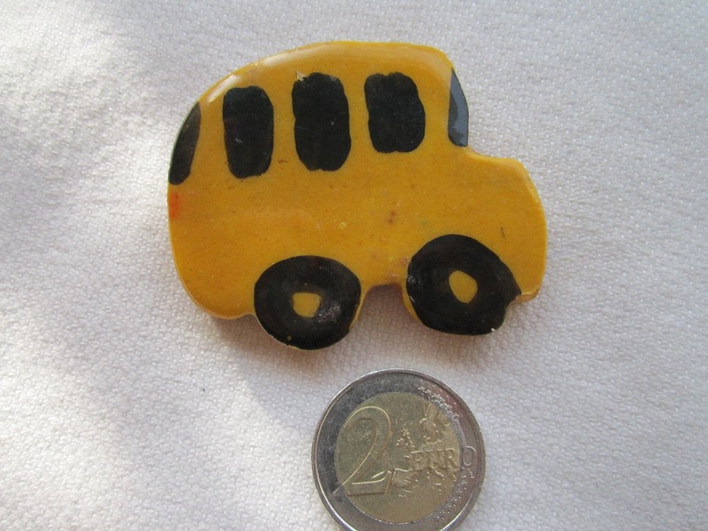 35.  Grappige broche uit Amerika, Ophalen, Overige materialen, Broche