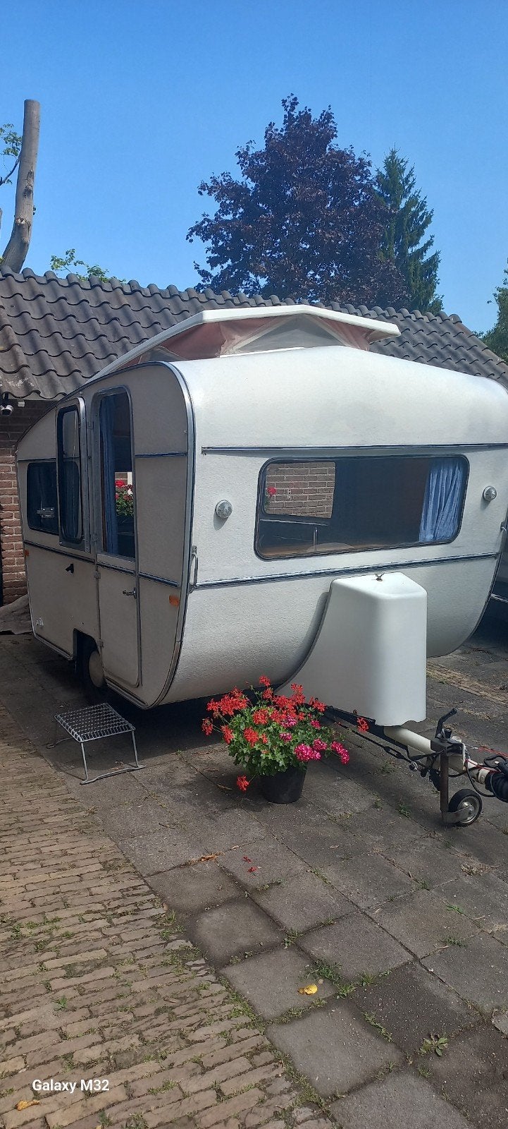 Otten Caravan Muntendam Holland - Vintage Pop-top, Overige merken, Standaardzit, Tot en met 2, Luifel