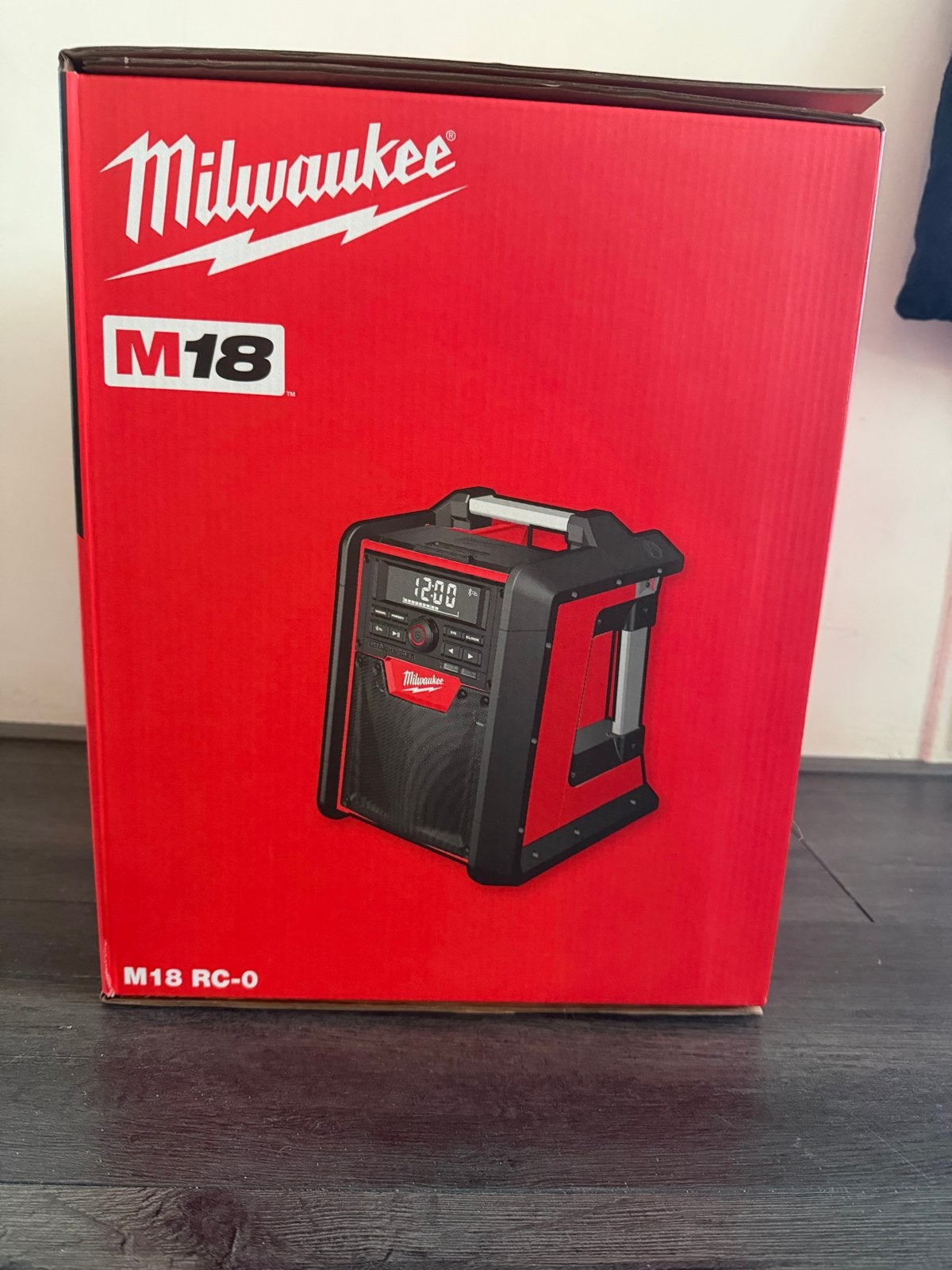 Milwaukee M18 RC-0 Bouwradio - Nieuw in doos, Audio, Tv en Foto, Radio's, Ophalen of Verzenden, Nieuw, Bouwradio