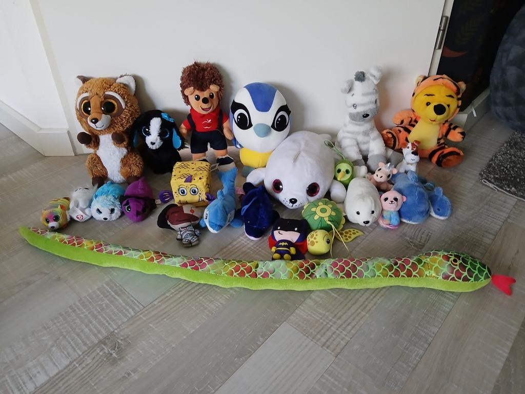 Grote collectie Ty knuffels en andere knuffeldieren, Kinderen en Baby's, Speelgoed | Knuffels en Pluche, Overige karakters, Beer