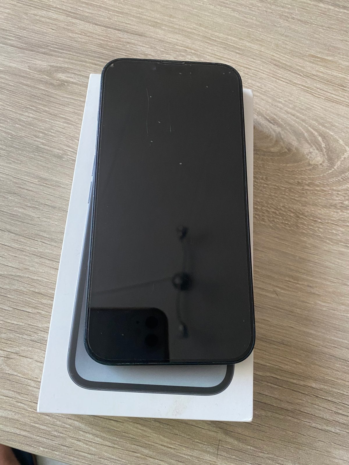 Iphone 14 128gb 5G echte nieuwstaat weg is pech, Ophalen, 128 GB, Zwart, Zo goed als nieuw