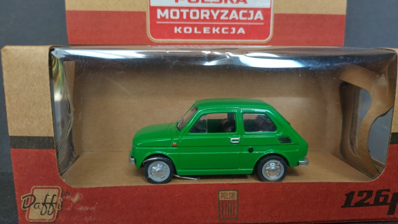Fiat 126 P Polski 1:43 motoryzacja Collection Polen Pol, Overige merken, Auto, Verzenden, .