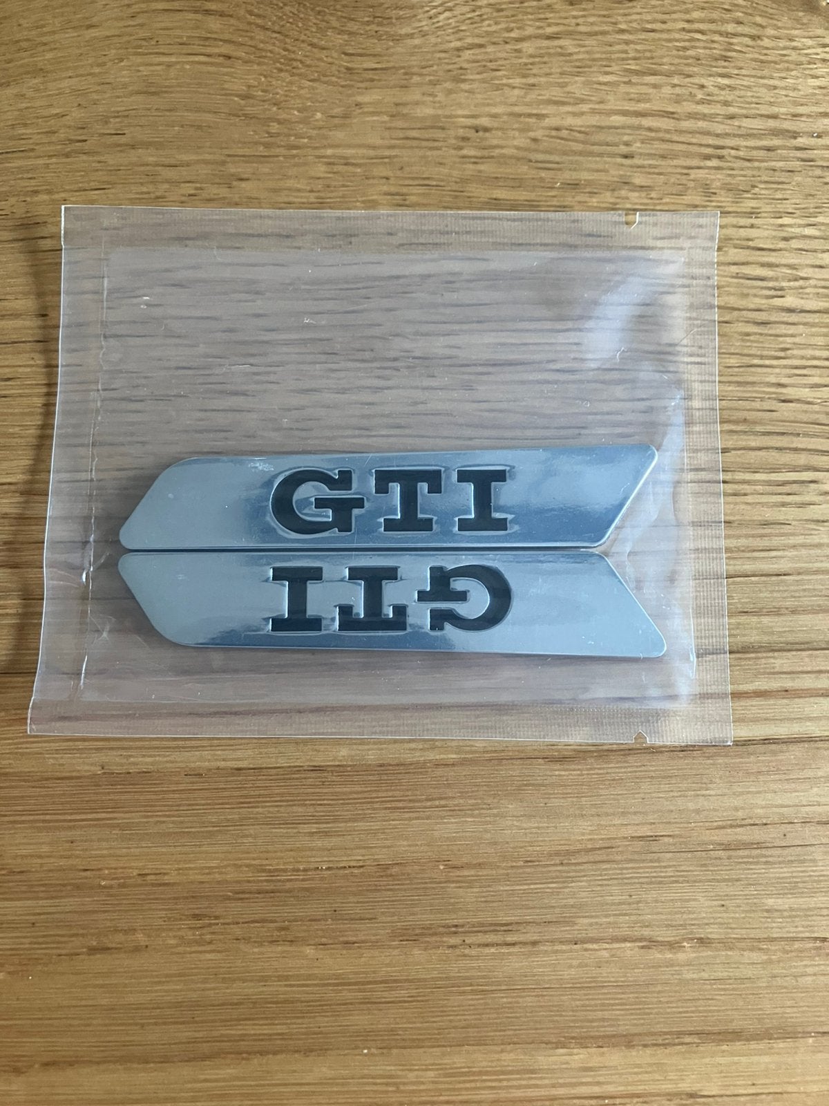 GTI logo stoelhendel, Ophalen of Verzenden, Nieuw